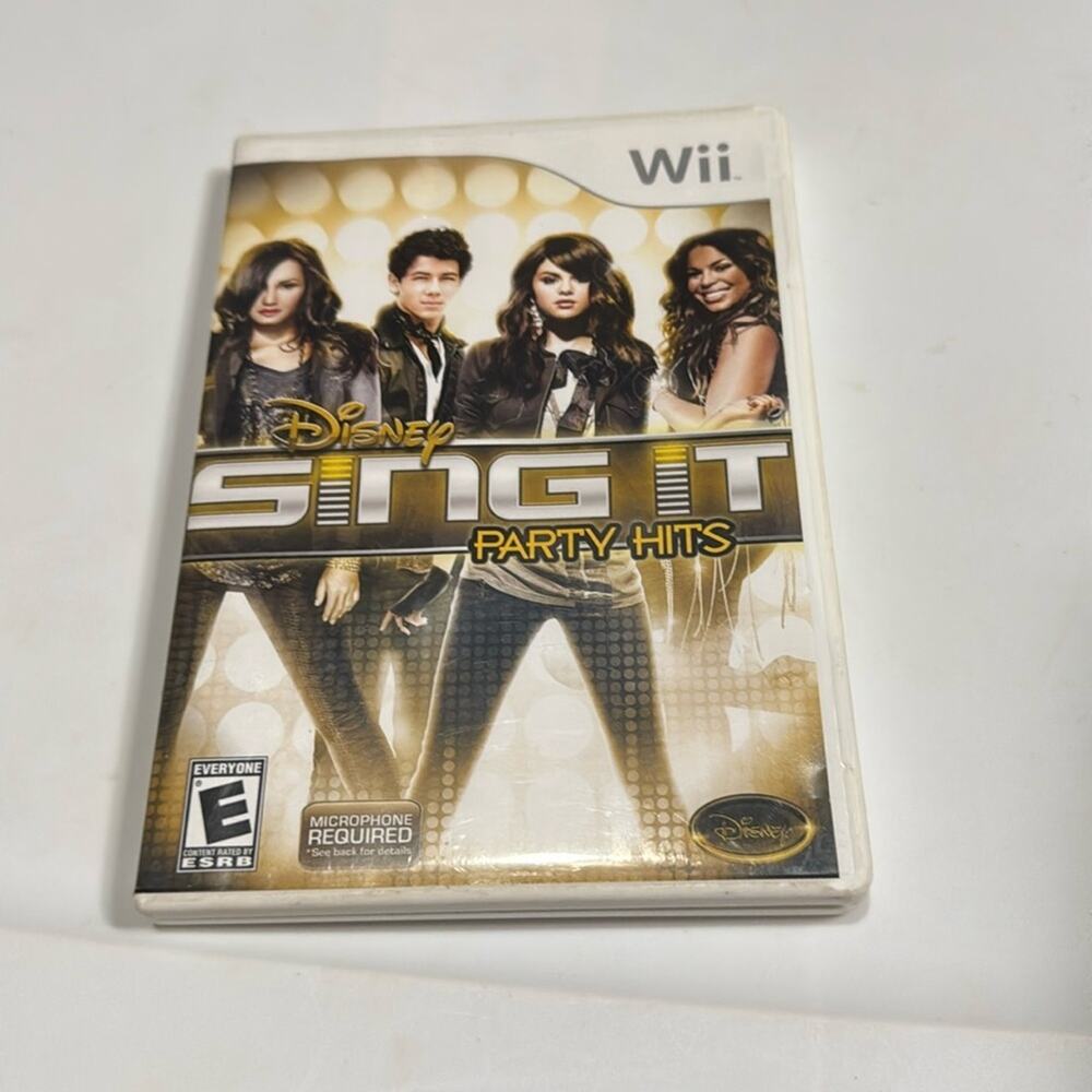 Nintendo Wii Disney Sing It: Party Hits USED
